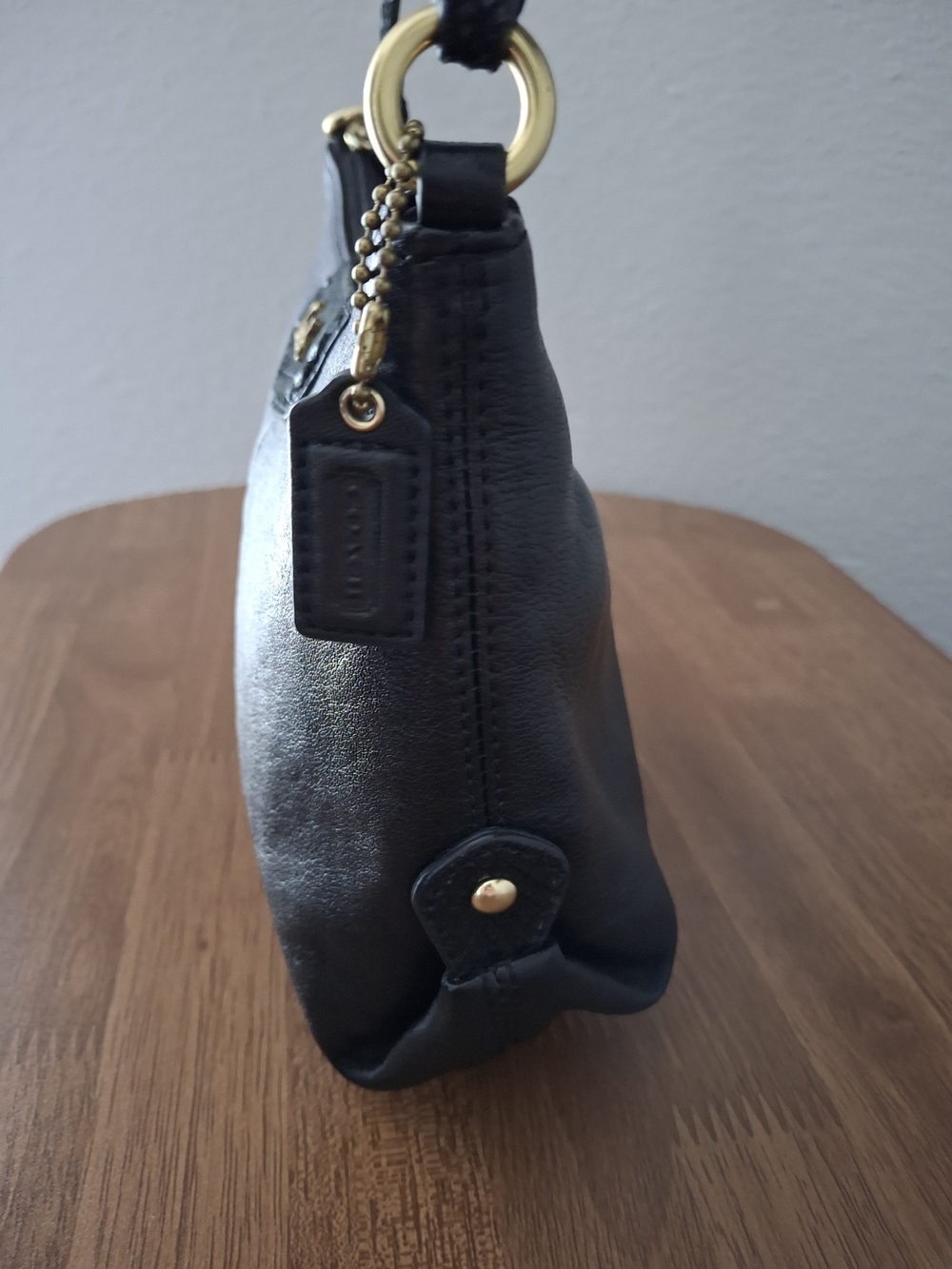 Coach Black Leather Crossbody Bag - Picture 8 of 16